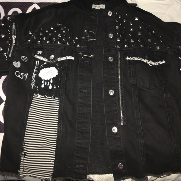 Embellished Emo Goth Egirl Lil Peep 